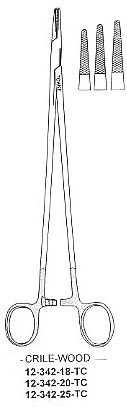 Crile-Wood Needle Holdle
